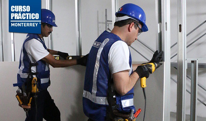 MONTERREY | CURSO PRÁCTICO MUROS Y PLAFONES