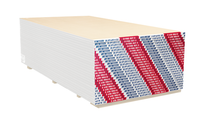 Fire Rey X | Fire-Resistant Gypsum Board